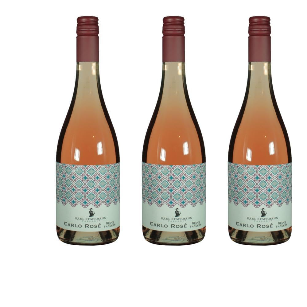 Vorteilspaket (3x0.75L) Secco Carlo Rosé trocken (68) Karl Pfaffmann/ErnenWein/Wine