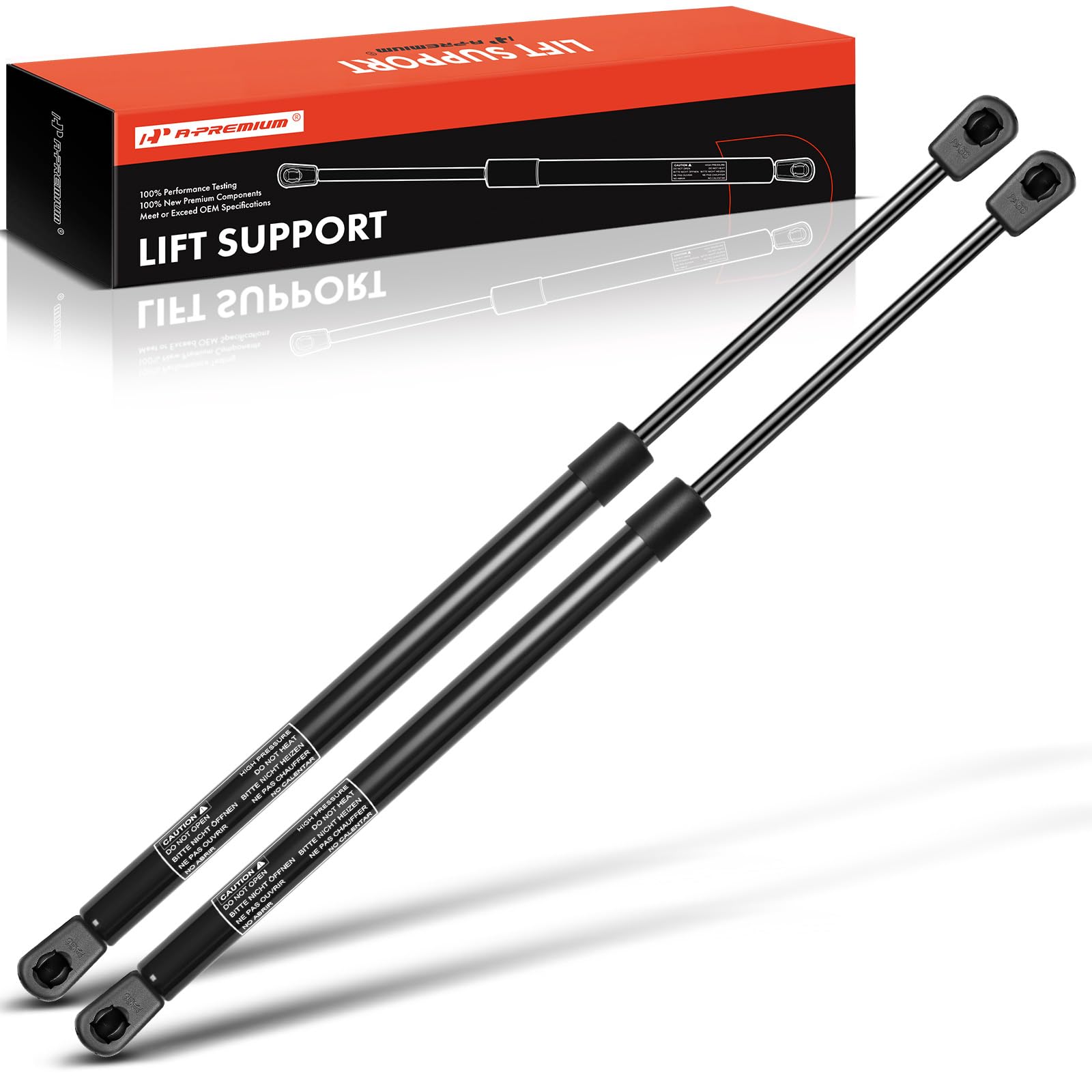 A-Premium Rear Tailgate Hatch Lift Supports Shock Struts Compatible with Chevrolet Blazer GMC Jimmy 1995-2004(Sport Utility 4-Door Liftgate Type Only Not for Dropgate) 2-PC Set