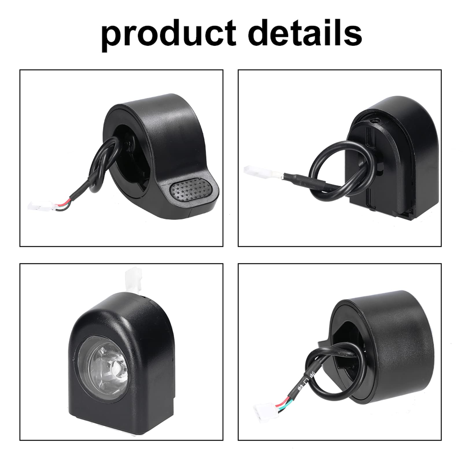 Affichage de contrôleur de Carte mère de Scooter électrique, avec accélérateur, feu Avant et arrière for Xiaomi, for Scooter électrique M365/PRO Instrument LCD pour Scooter