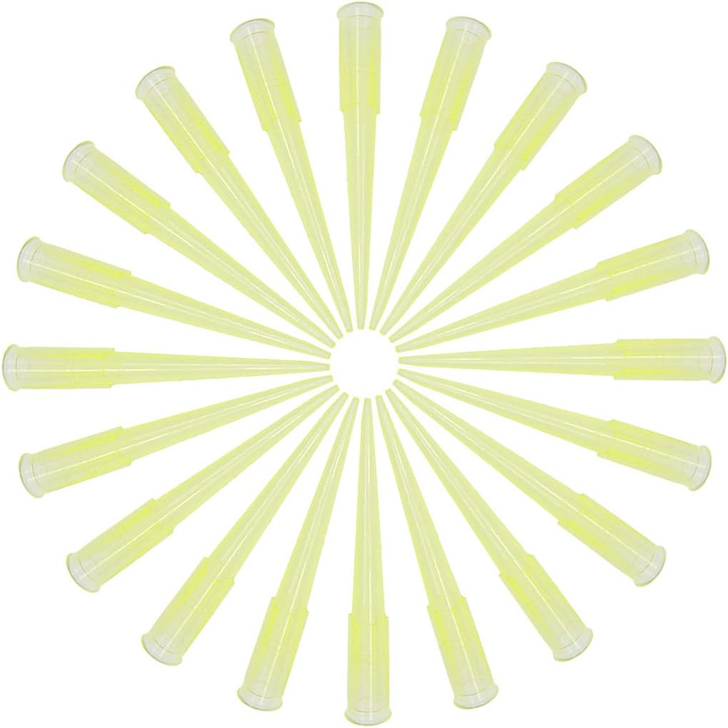 1000pcs 200ul Laboratory Pipette Tips Lab Plastic Liquid Micropipette Tips Yellow