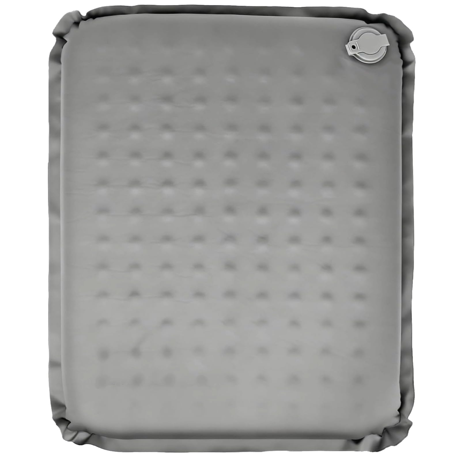 Coussin de siège autogonflant pour Voyage, Coussin Portable pour Avion avec Surface à Points, Coussin en Mousse léger pour Camping, randonnée, Pique-Nique, 15,7 x 11,8 x 2,4 po, 40 x 30 x 6 cm