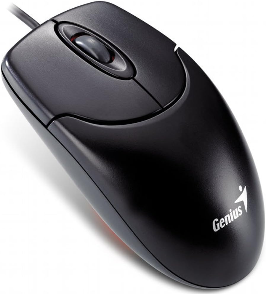 Genius NetScroll 120 PS2 Mouse - Black
