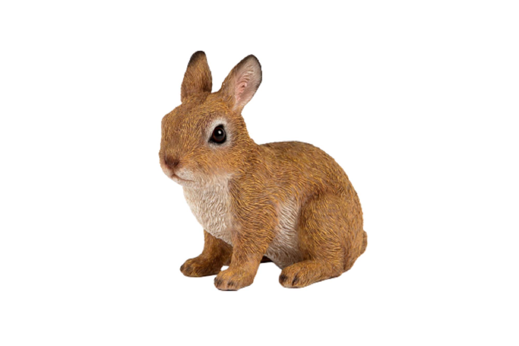 Sitting Rabbit Ornament Home Decor Resin Garden Bunny Figurine In Outdoor Patio