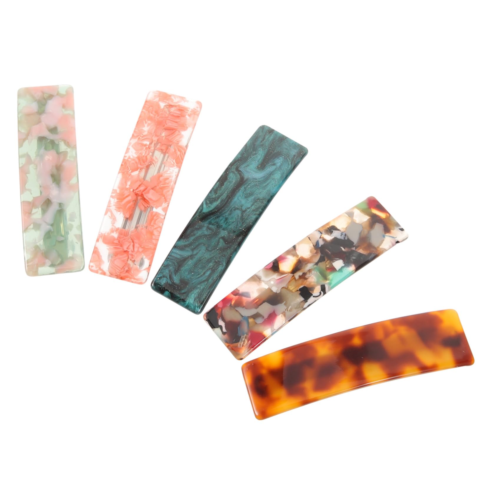 FRCOLOR 20 Piezas pasadores de pelo para mujeres de pelo grueso hair clips horquillas moño pinzas de garra pinzas para el cabello para el cabello con pasador francés clips de garra