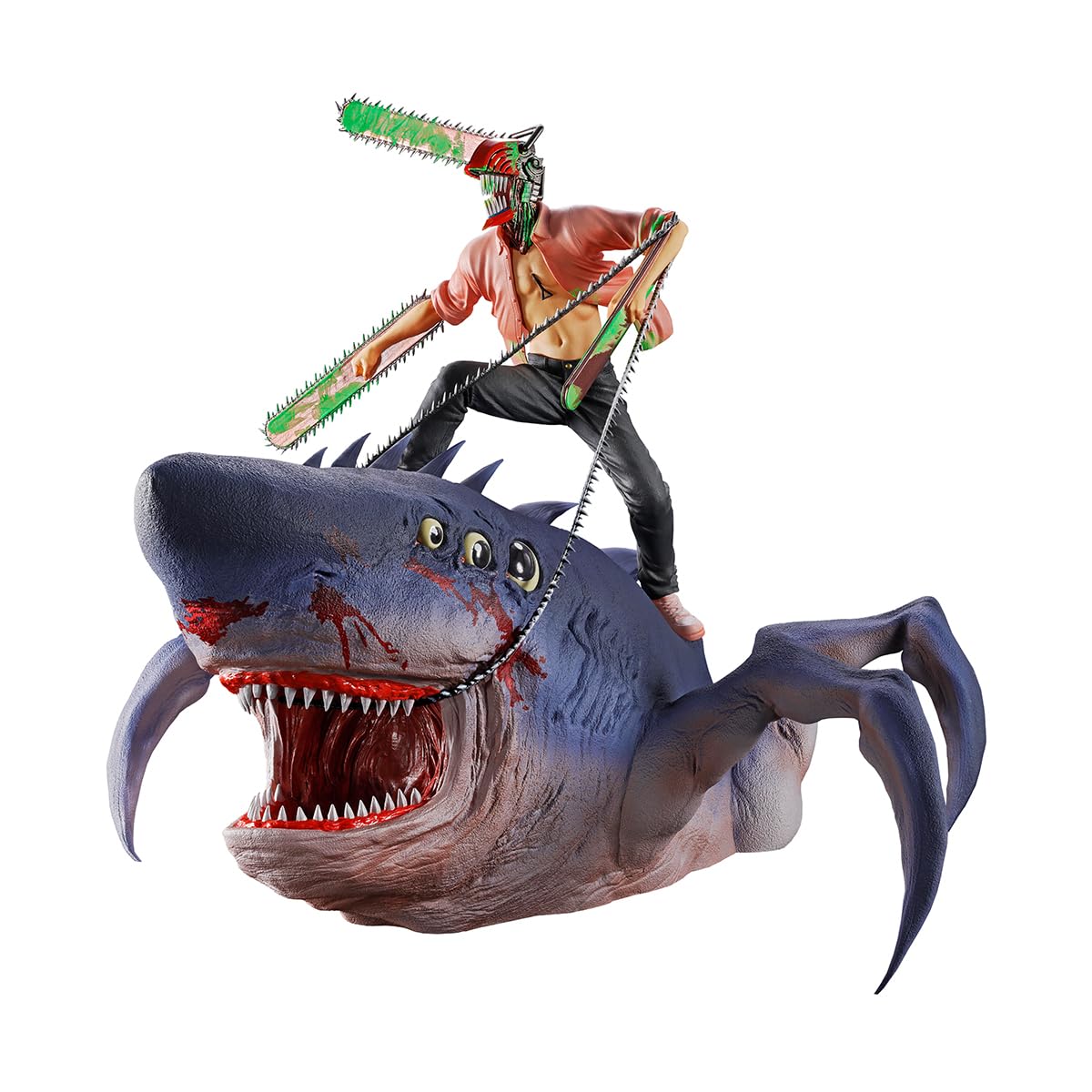 Ichibansho Figure - Chainsaw Man - The Movie: Reze Arc - Chainsaw Man & Beam (The Movie Second) Mega Impact Collectible Figure