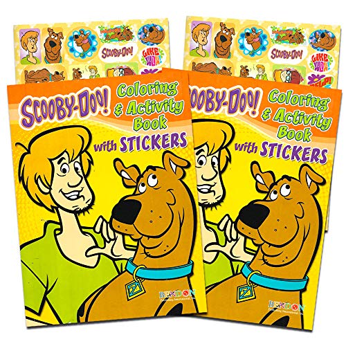 Scooby-Doo Coloring Book Jumbo 288 Pages with 50 Stickers (Scooby-Doo Party Supplies)
