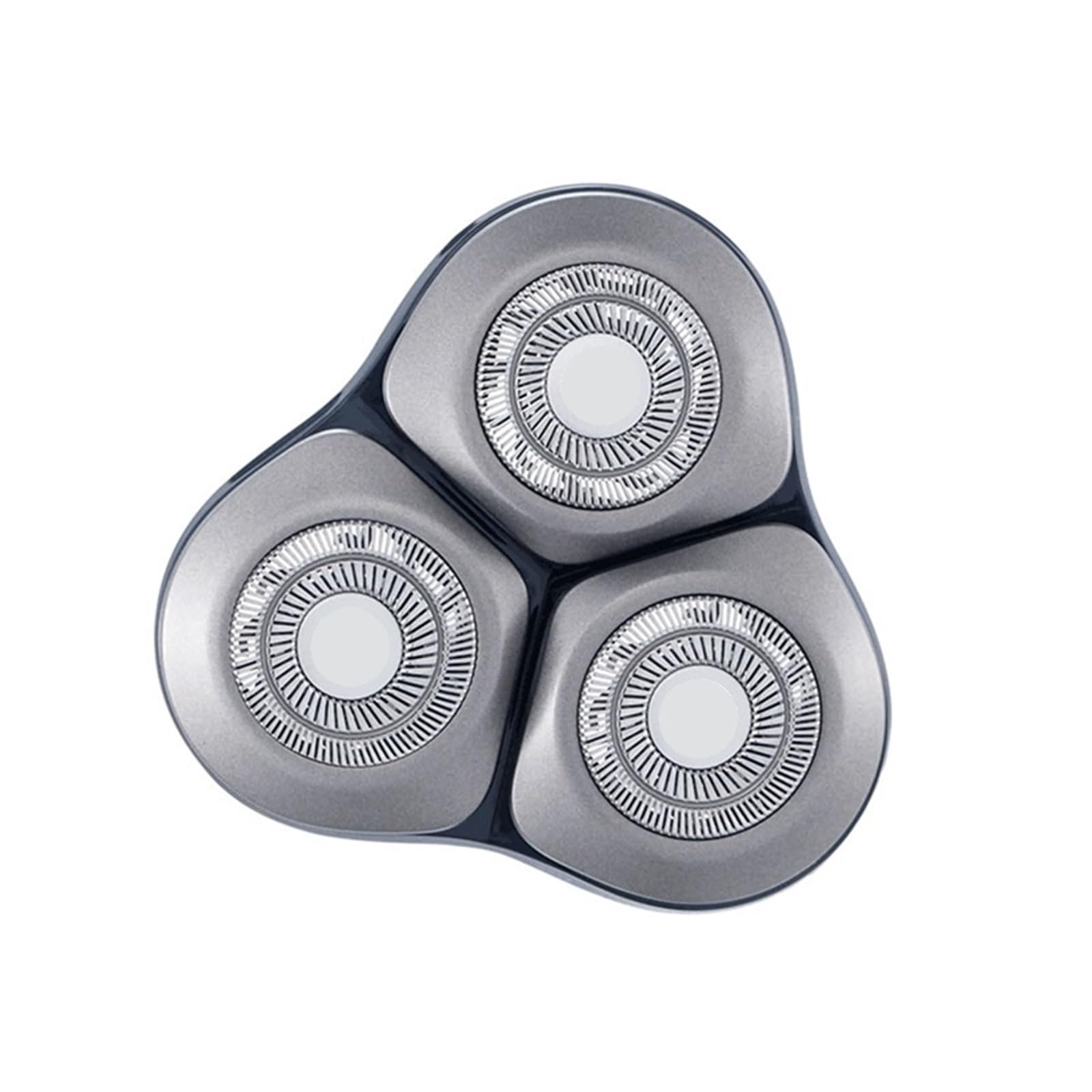 KMRLDGUQ Electric Shaver Head Replace Shaver Head?Compatible for Xiaomi Mijia?S101 Beard Trimmer Razor Hair Shaving Replacement Head-Blue+Silver