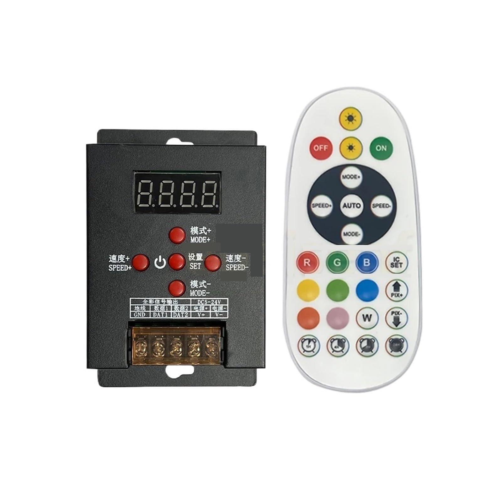 Controlador LED de color fantasía para transformar salones y eventos con luces 1903