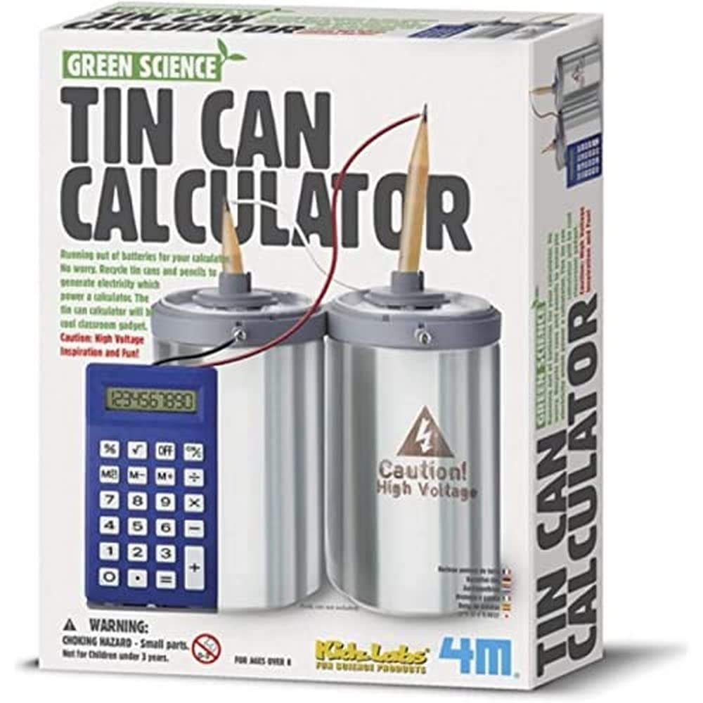 4M - Tin Can Calculator, Juguete Educativo (004M3360)