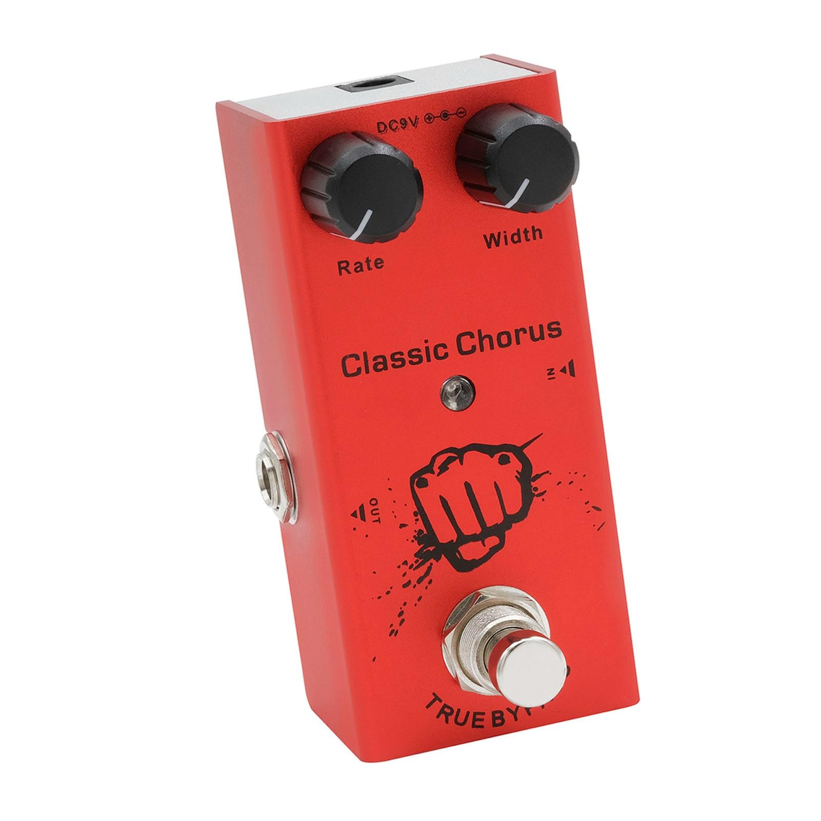 Pédale de chœur IRIN EF-05 mini format rouge idéal pour vos sessions de jam