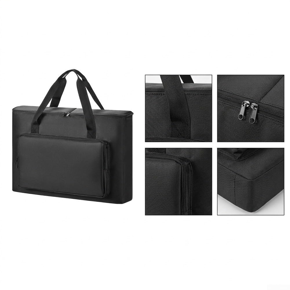 Funda Monitor 24 Pulgadas Bolsa Transporte Espaciosa