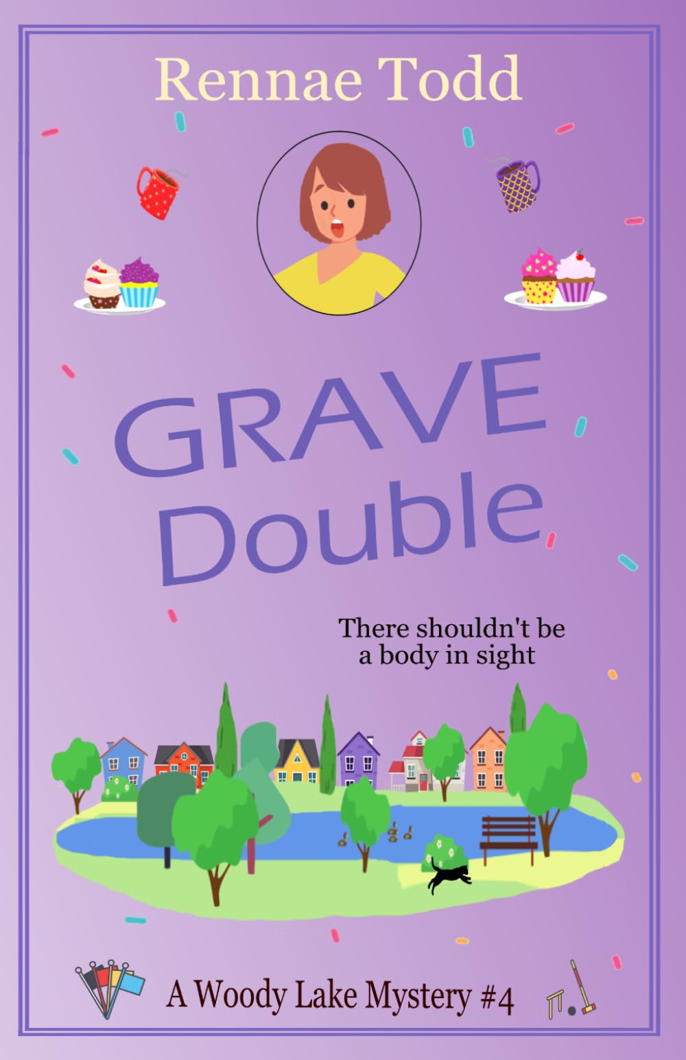 Grave Double: A purrfectly cozy cat mystery (Woody Lake Mysteries)