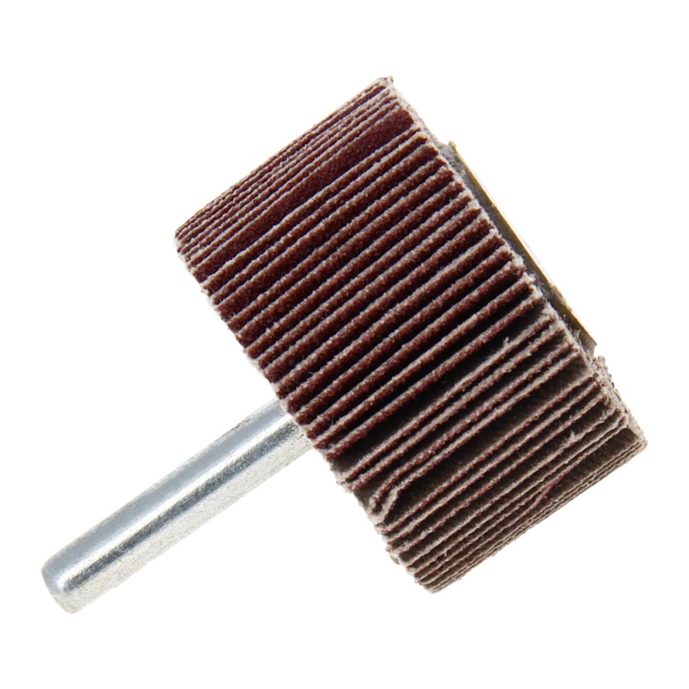 Utoolmart 8-tlg. Lamellenschleifscheiben-Set - 20mm Schleifkopf Mit Spanndorn