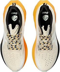 Amazon | ASICS メンズ NOVABLAST 4 ランニングシューズ, ネイチャー