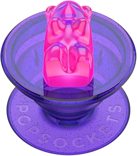 POPSOCKETS Agarre para teléfono con soporte expansible - Gummy Bear Purple