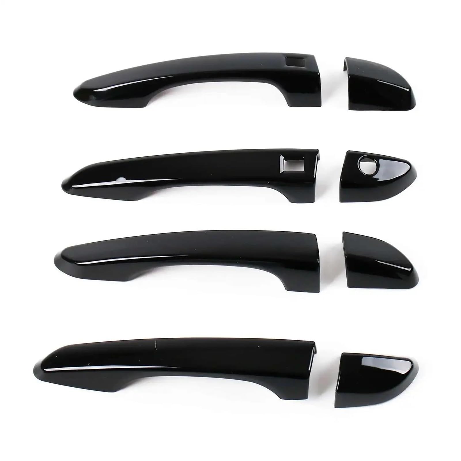 JTWMTY for Hyundai for Tucson LHD 2015-2020 Car Door Handle Covers Plate Exterior Decorative Sticker Accessories(Style 2)