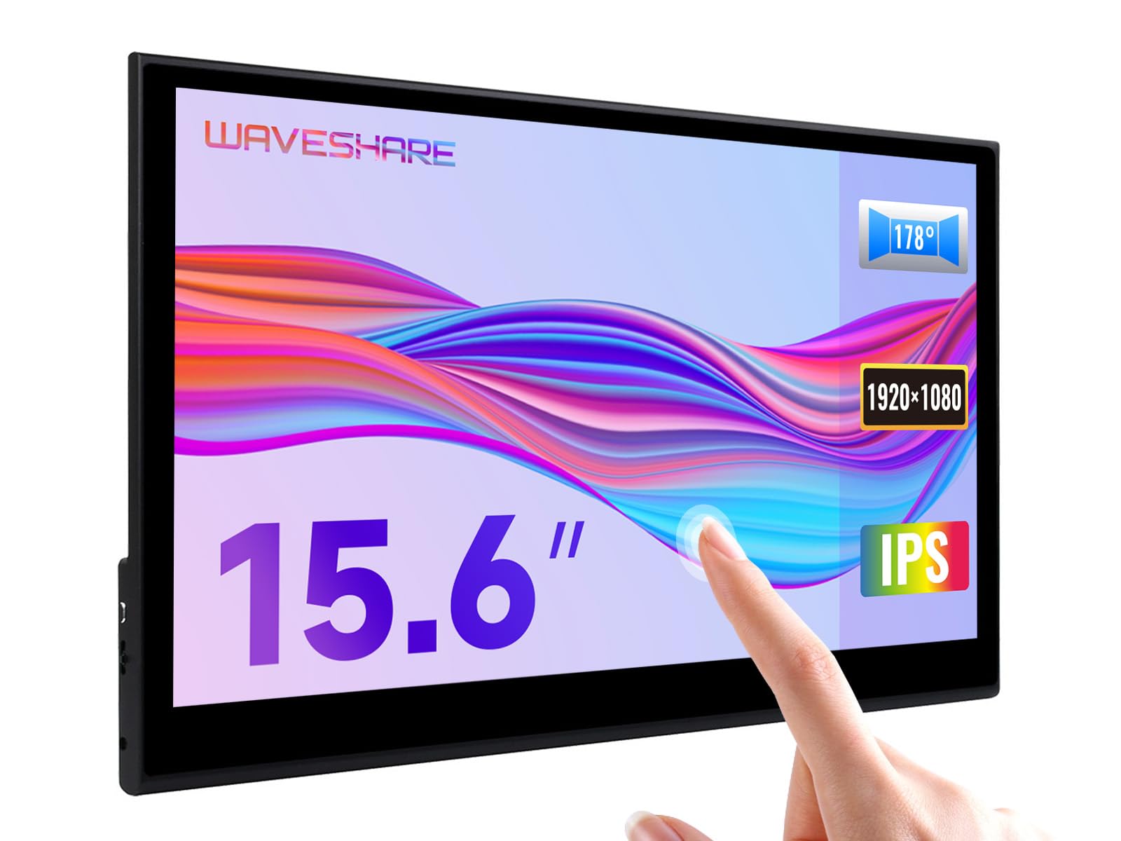 Amazon.com: waveshare 15.6inch QLED Quantum Dot Display, 1920×1080