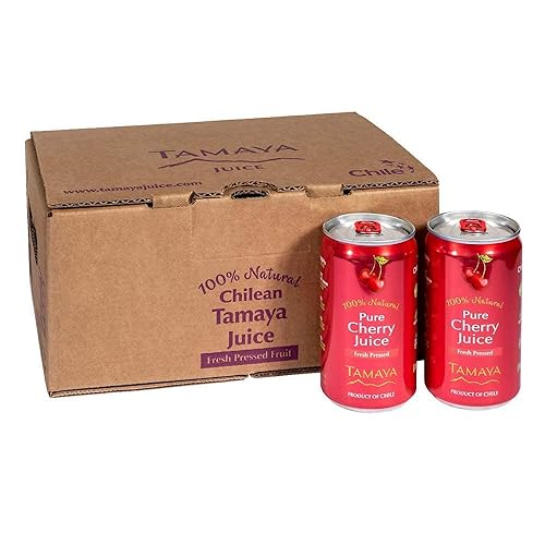 Miniatura 32 de Tamaya Jugos sin mezclar de fruta natural, no de concentrado, 125 frutos prensados, 100% natural, sin azúcar añadida, sin conservadores, latas