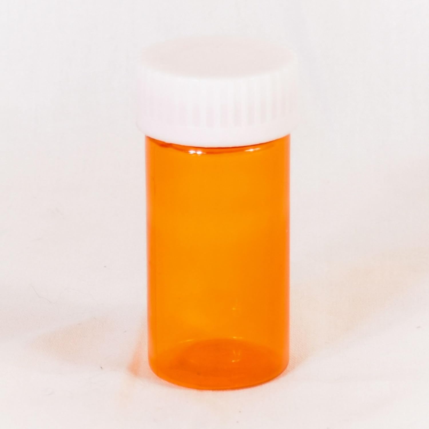 Five Star Supplies Prefer Plastic Pill Bottles - Air-Tight Child Resistant Caps - Pill Container Prescription Vial - Medication & Liquid - Push N Turn (Amber, 13 DRAM275 ct.)