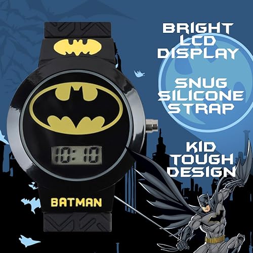 Miniatura 4 de Accutime Kids Batman Digital Quartz Watch for Boys Girls  Adults All Ages