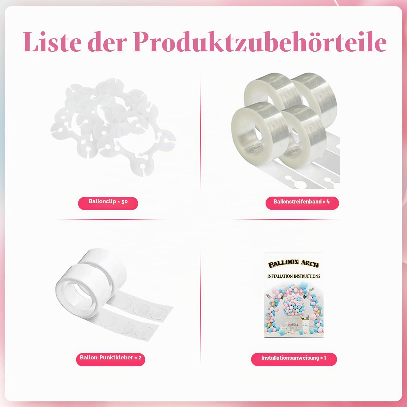 Fomcet Große Gold Rundes Hochzeitsbogen Ballonbogen Metall Ring Traubogen Gestell Kreis Kulissenständer für Party Zeremonie Events Dekoration