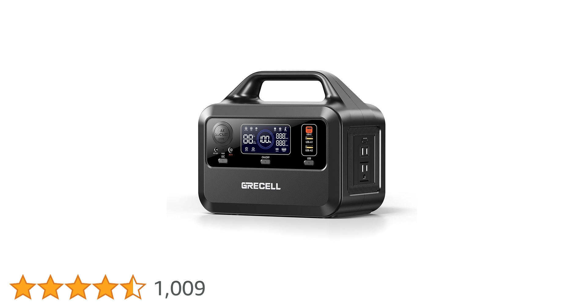 Amazon.co.jp: GRECELL ポータブル電源 230Wh 1.5時間で満充電可能