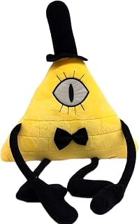 Gravity Falls Bill Cipher Stuffed Toys Dolls Cartoon Gravity Falls Bill Plush Backpack Toys Gifts for Children Cute Dolls 28cm