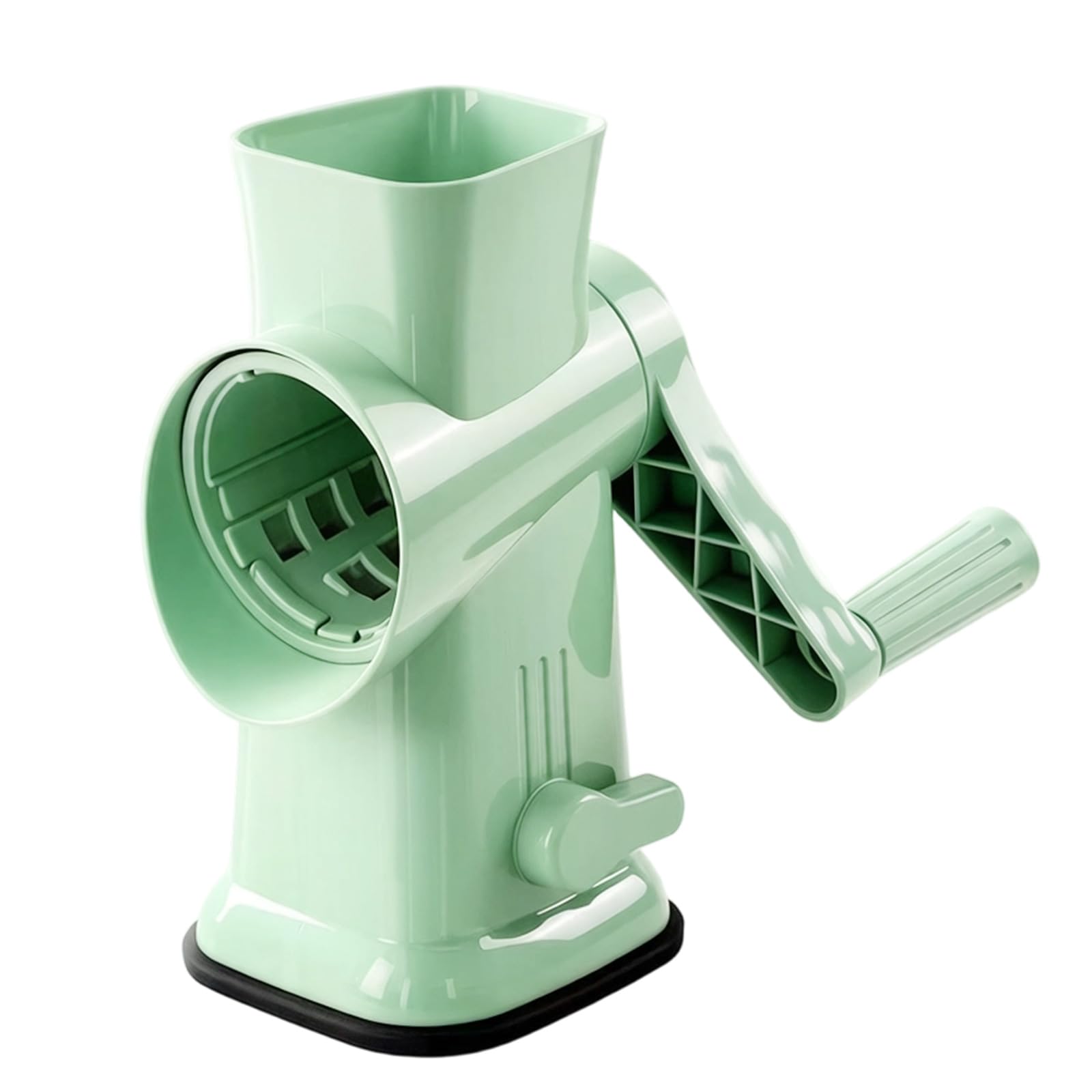 JSGHGDF Manual Ice Maker Table Snow Cones Maker with Stable Suction Feet Ice Shaver Machine for Family Gatherings Suction Cup Base Machine
