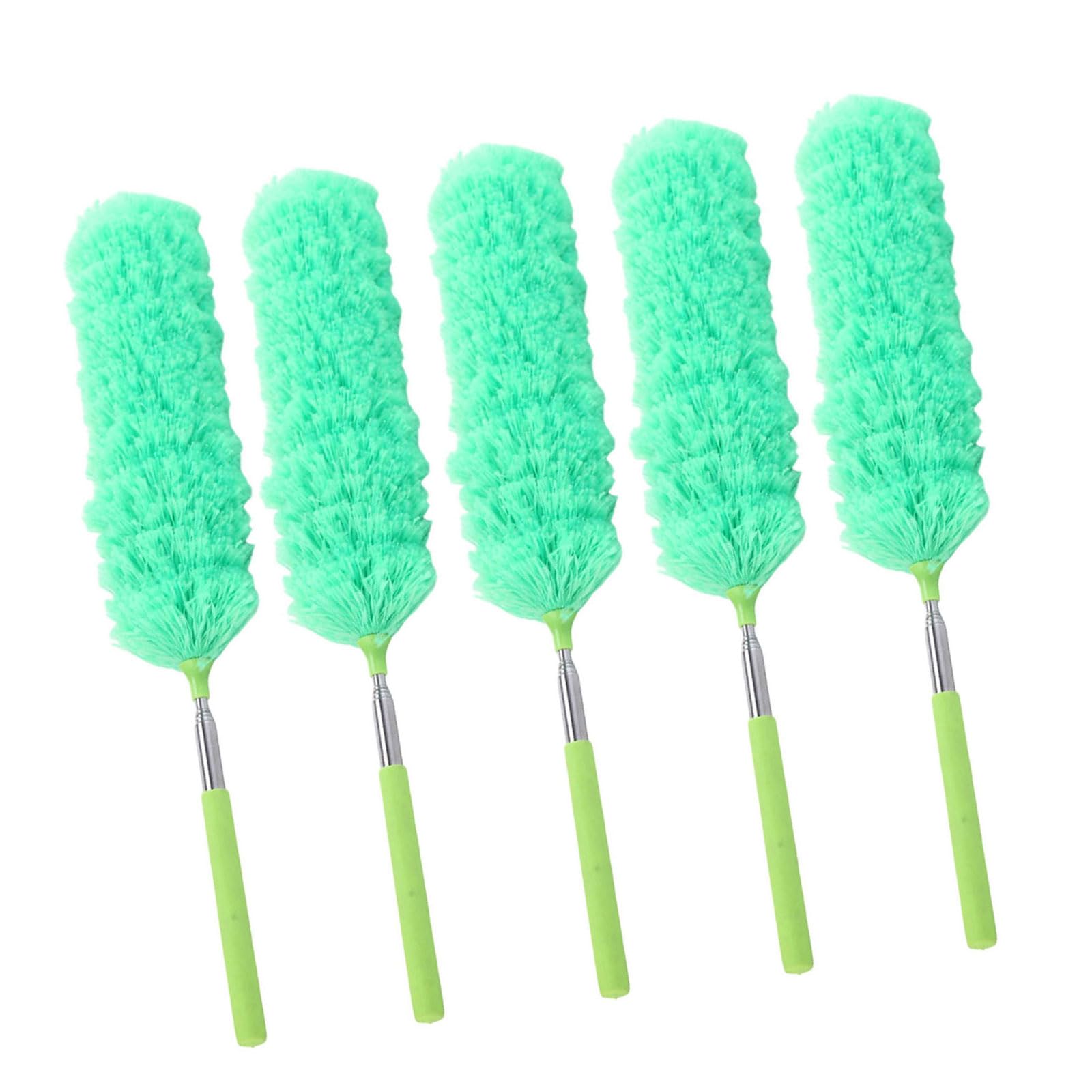 Length Dusters Bendable Fiber Head Extendable Long Handle Reaches High Corner and Narrow Gaps Efficiently Hard to Reach Area Cleaner