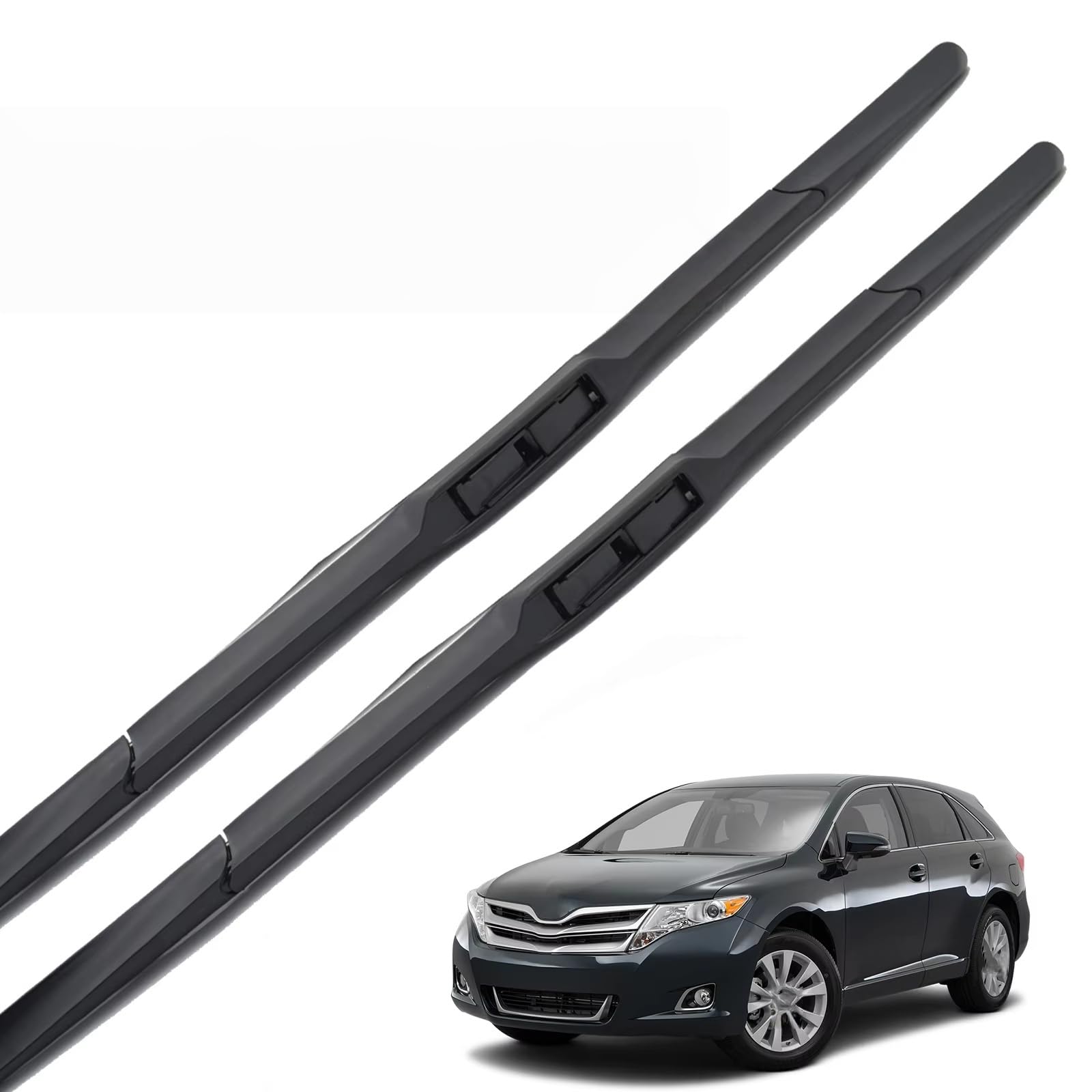 Balais d'essuie-glace pour Toyota Venza 2008-2019 | Paire avant 26" et 22"