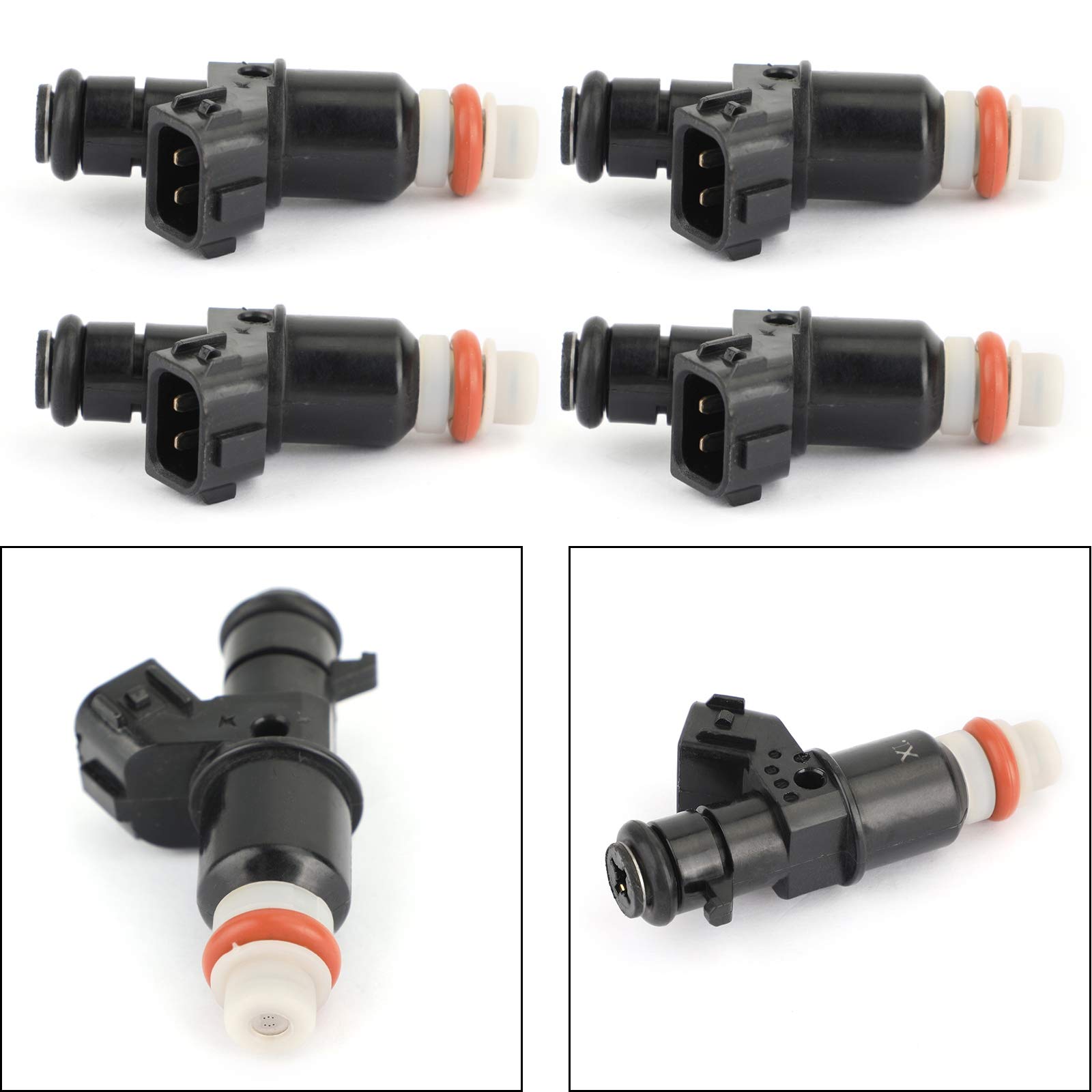 Frezon Fuel Injectors Set Of 4 For Honda Civic, CR-Z, Fit - OEM Replacement #16450-RNA-A01, FJ785 - View #8