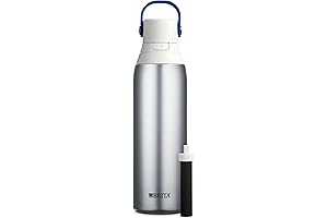 Philips Stainless Steel Premium Filtering Water Bottle: Stay Hydrated, Eco-Friendly