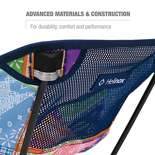 Helinox Chair One Mini Ultra-Light, Compact Camping Chair, Rainbow Bandana #TOP5