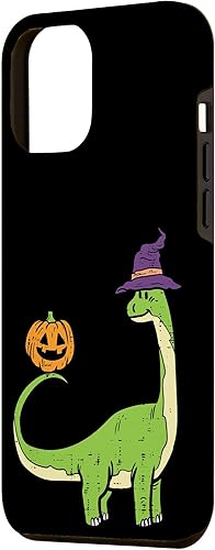 Miniatura 2 de Funda para iPhone 14 Pro Max Brachiosaurus Witch Pumpkin Halloween Dinosaur Brontosaurus
