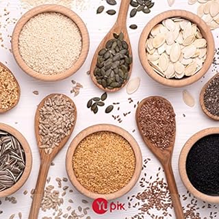 Yupik Organic Wheat, 1 kg, 6 Count, Non-GMO, Vegan, Kosher, Raw Whole Grains, Salt-Free, Oil-Free, Source of Fiber, Sprouts Easily, Ideal for Baking & Cooking