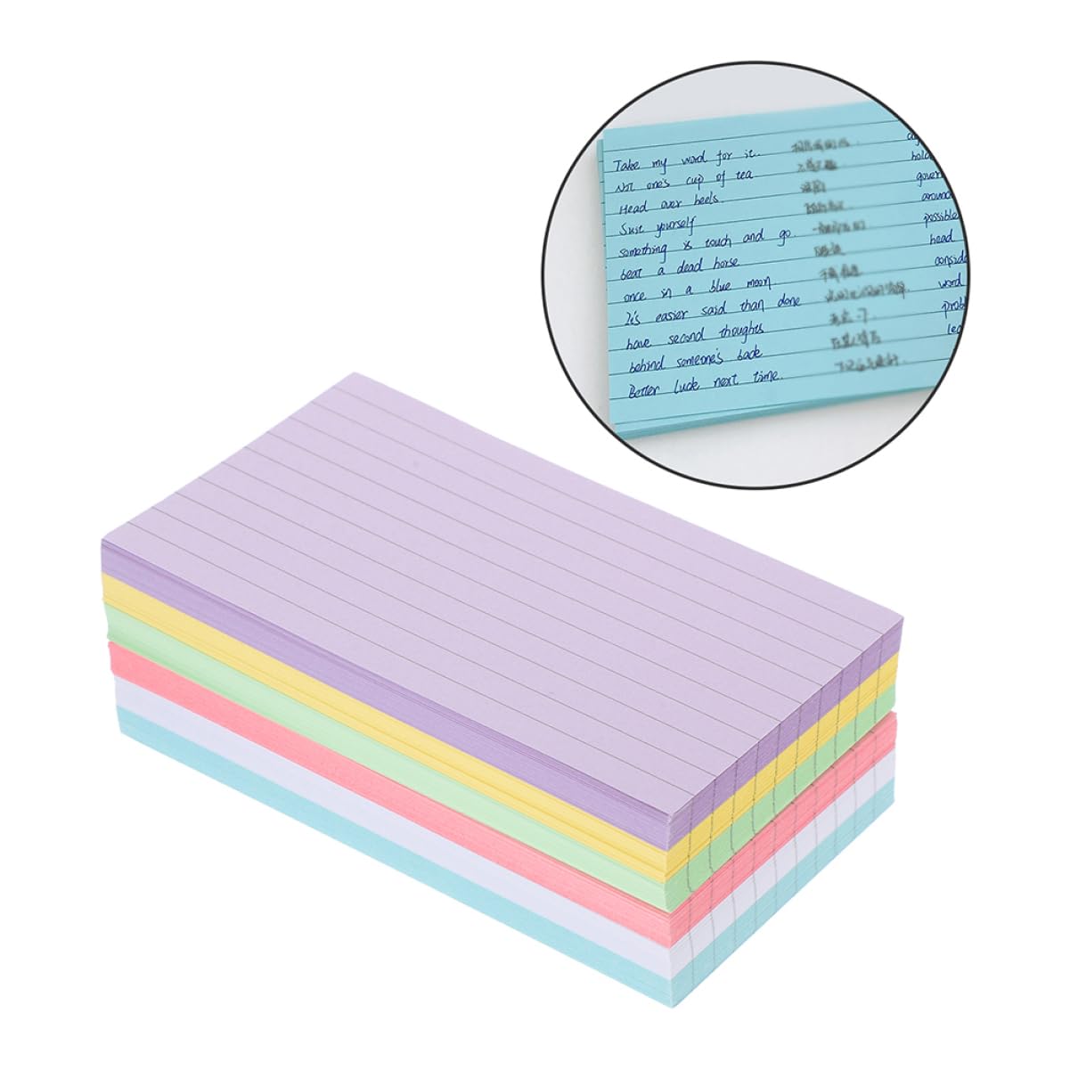 300blätter Karteikarten Notizblock Mit Memo-karten Aus Papier Für Organisation Und Planung in Büro Studium Und Alltag