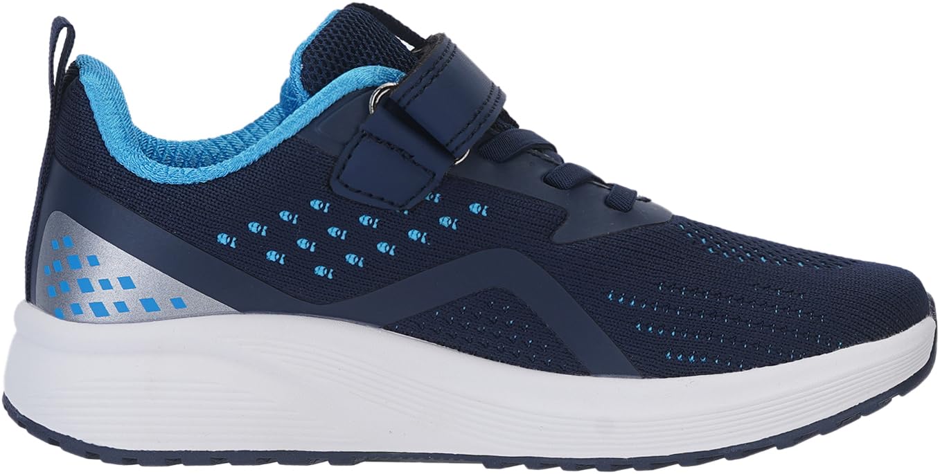 BRONAX Boys Wide Width Running Tennis Shoes Size 4w Wide Toe Box Sneakers Big Kids Mesh Athletic Sports Non Slip Casual Zapatos para Niños Dark Blue 36