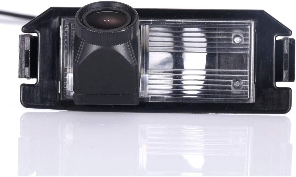 New lens 170° Super Wide Angle HD Color Waterproof Rear View Backup Camera,Night Vision Reverse Camera for Hyundai 130 veloster i20 i10 Solaris(Verna)/Hyundai Genesis Coupe Kia Soul/Kia Niro/K2 Rio