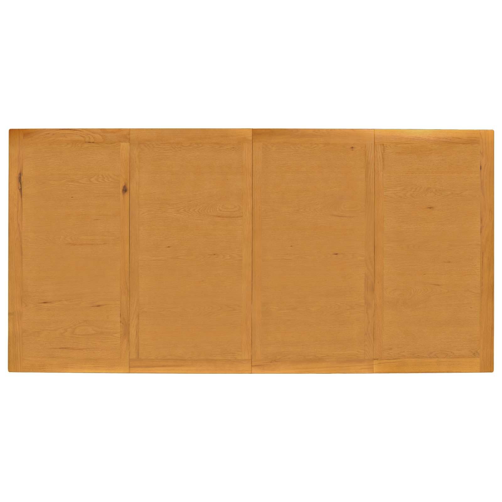 Set Da Pranzo 9 Pezzi Nero Legno Di Quercia Massello Con Tavolo E Sedie