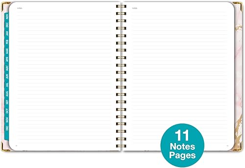 Miniatura 7 de Global Printed Products Agenda 2024 de tapa dura (noviembre de 2023 a diciembre de 2024) Agenda diaria, semanal, mensual, diaria, marcapáginas,