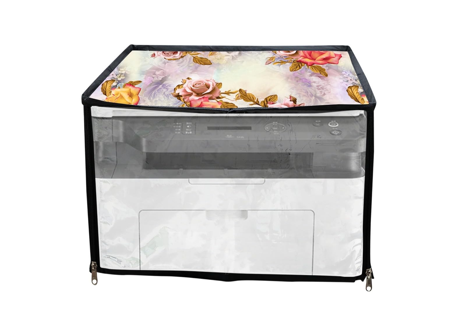 Beautiful Printed Printer Cover Compatible for HP Laser MFP 1188nw(Gold Color)-picture-38
