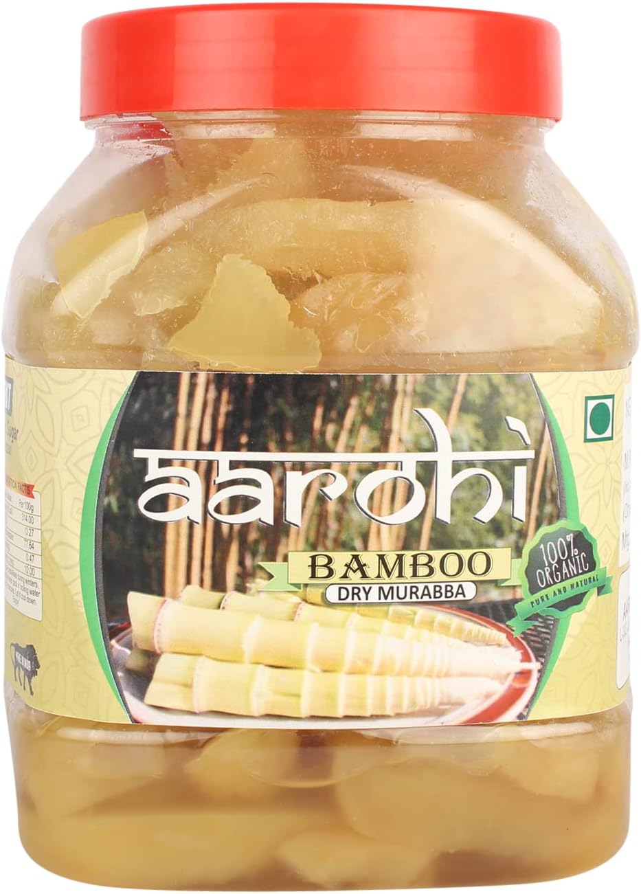 Aarohi Natural Organic Homemade Bamboo Murabba Bans ka Murabba 1 kg (Pack of 1)