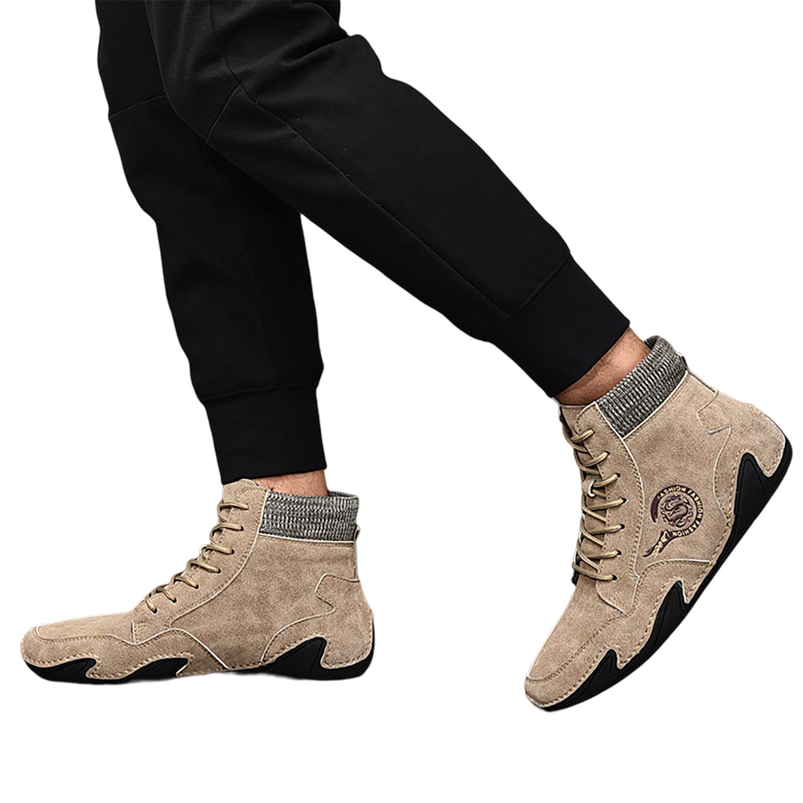 Botas de senderismo para hombre al aire libre Mid Trekking Backpacking Zapatos de montañismo Zapatos de caminar Botas deportivas ligeras Zapatillas de correr Zapatillas de ocio Zapatillas de deporte