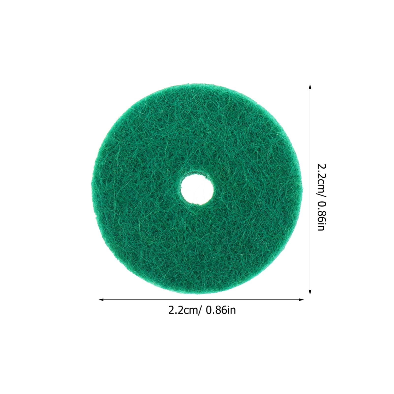 TOYANDONA Piano Felt Pads 90pcs Green Felt Washers Keyboard Balance Washers for Piano