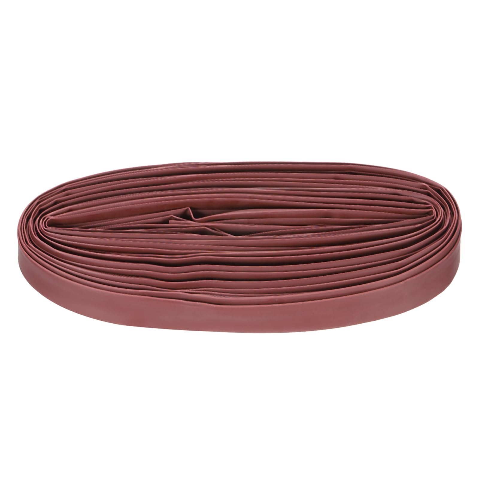 MECCANIXITY Heat Shrink Tubing, 3/4 Inch ID 49 ft Long 2:1 Ratio PE Heat Shrink Cable Sleeve for Electrical Wire Insulation, Cable Management, Brown