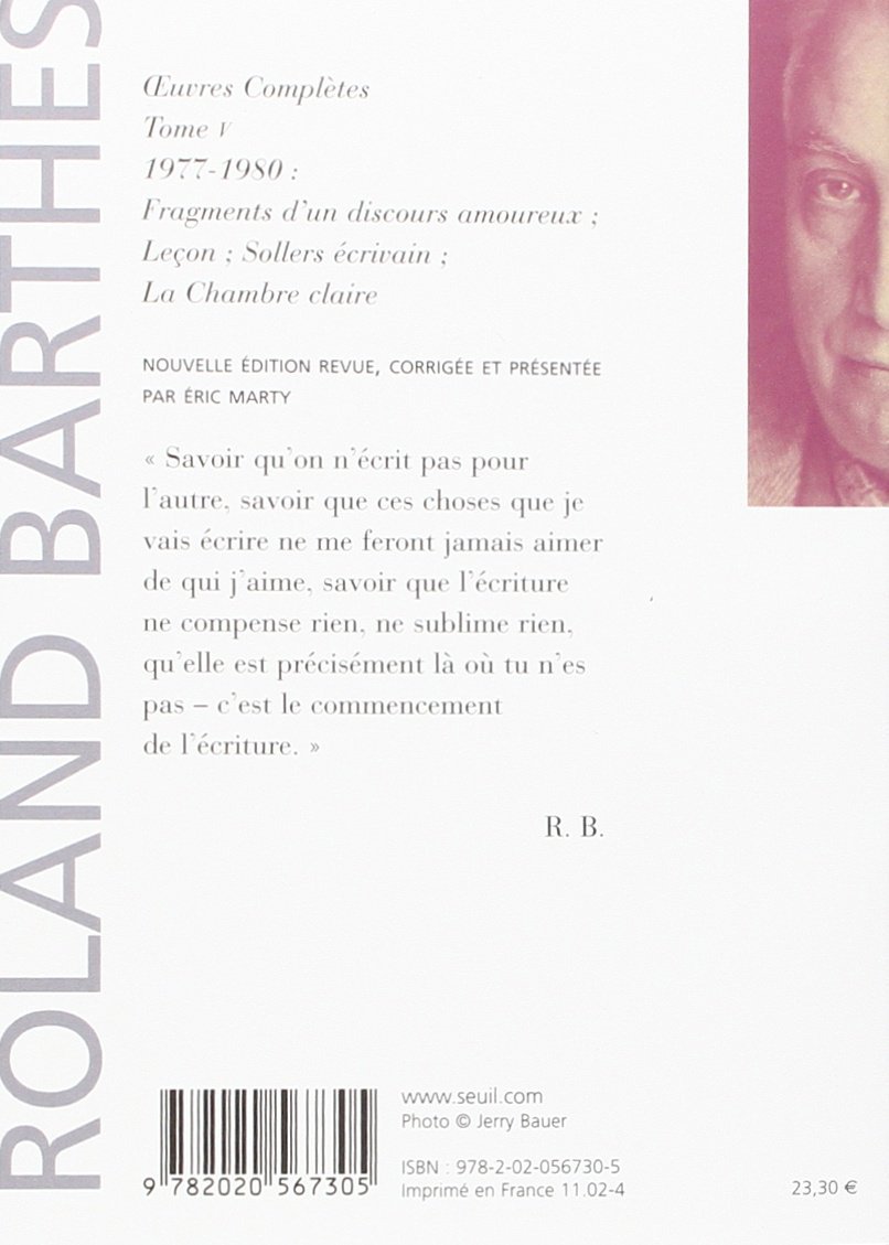 Oeuvres Completes. Tome 5, 1977-1980