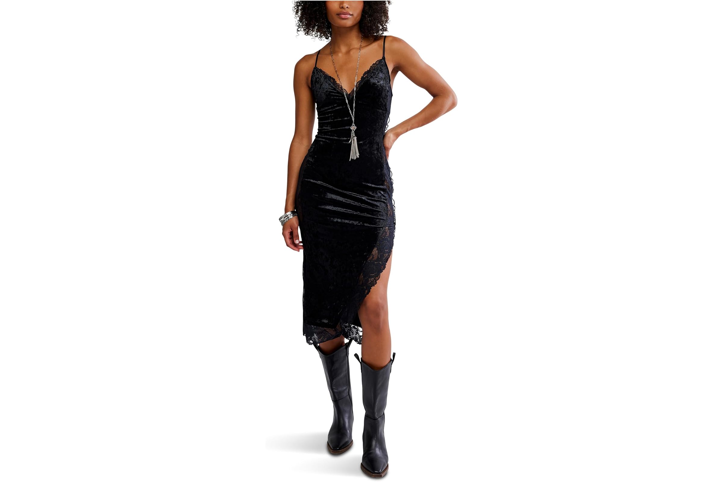 Free People Raise A Toast Midi Slip