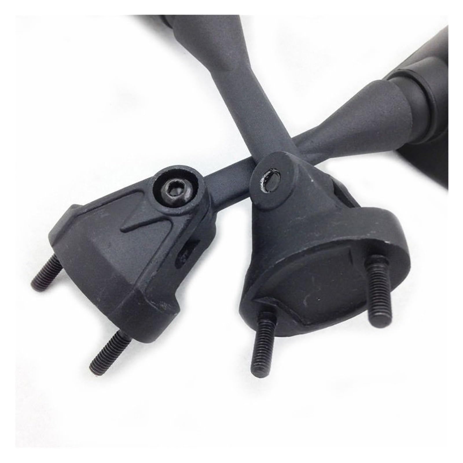 Motorfiets Stuur Spiegels Voor Kawasaki Voor Ninja ZX-6R Voor ZX6R 2005-2008 Voor ZX-10R Voor ZX10R 2004 2007 2006 2005 Achtervleugel View Side Glas SPIEGEL Zwart Motorfiets Achteruitkijkspiegel