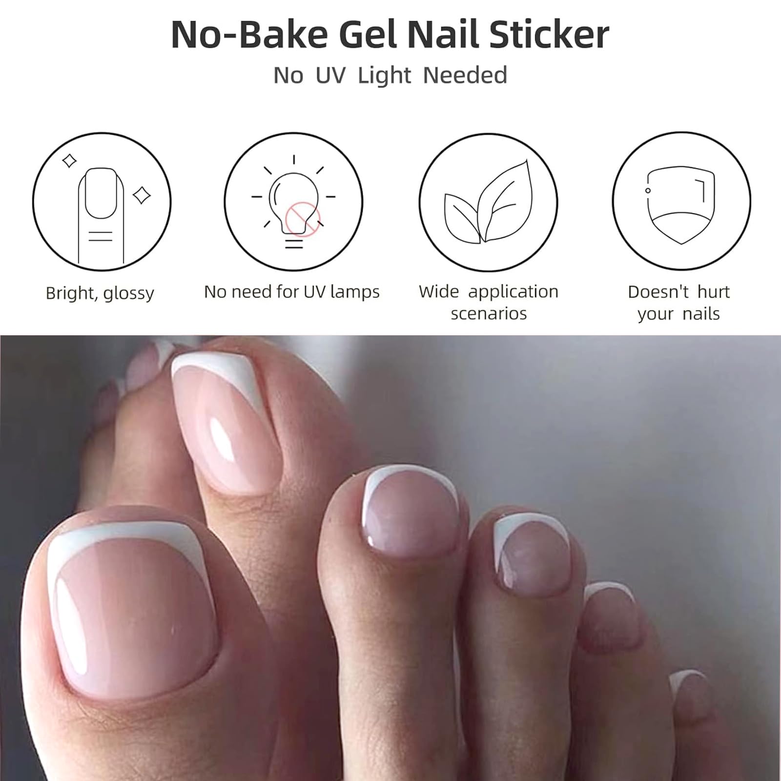 Amazon.com: VOTACOS Nail Polish Strips for Toes, No UV Light