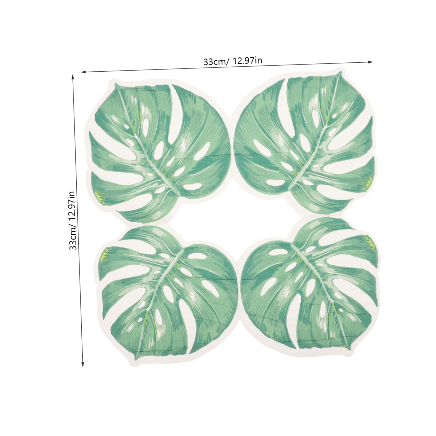 5 Piezas 2 servilletas de fiesta de cumpleaños decoración servilletas de fiesta luau tejido de servilleta de papel para fiestas pulpa de madera virgen